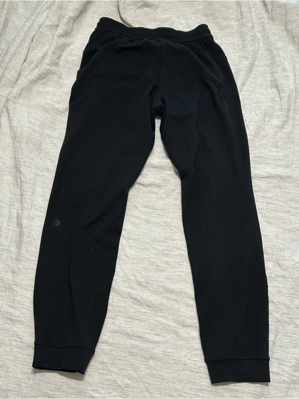 Lululemon Black Soft Jersey Classic-Fit Mid-Rise Jogger | Size 2 - Picture 4 of 7